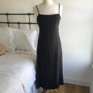A-line slip dress